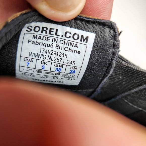 Sorel Emelie Chelsea Waterproof Ankle Boot size 7 - Picture 10 of 10